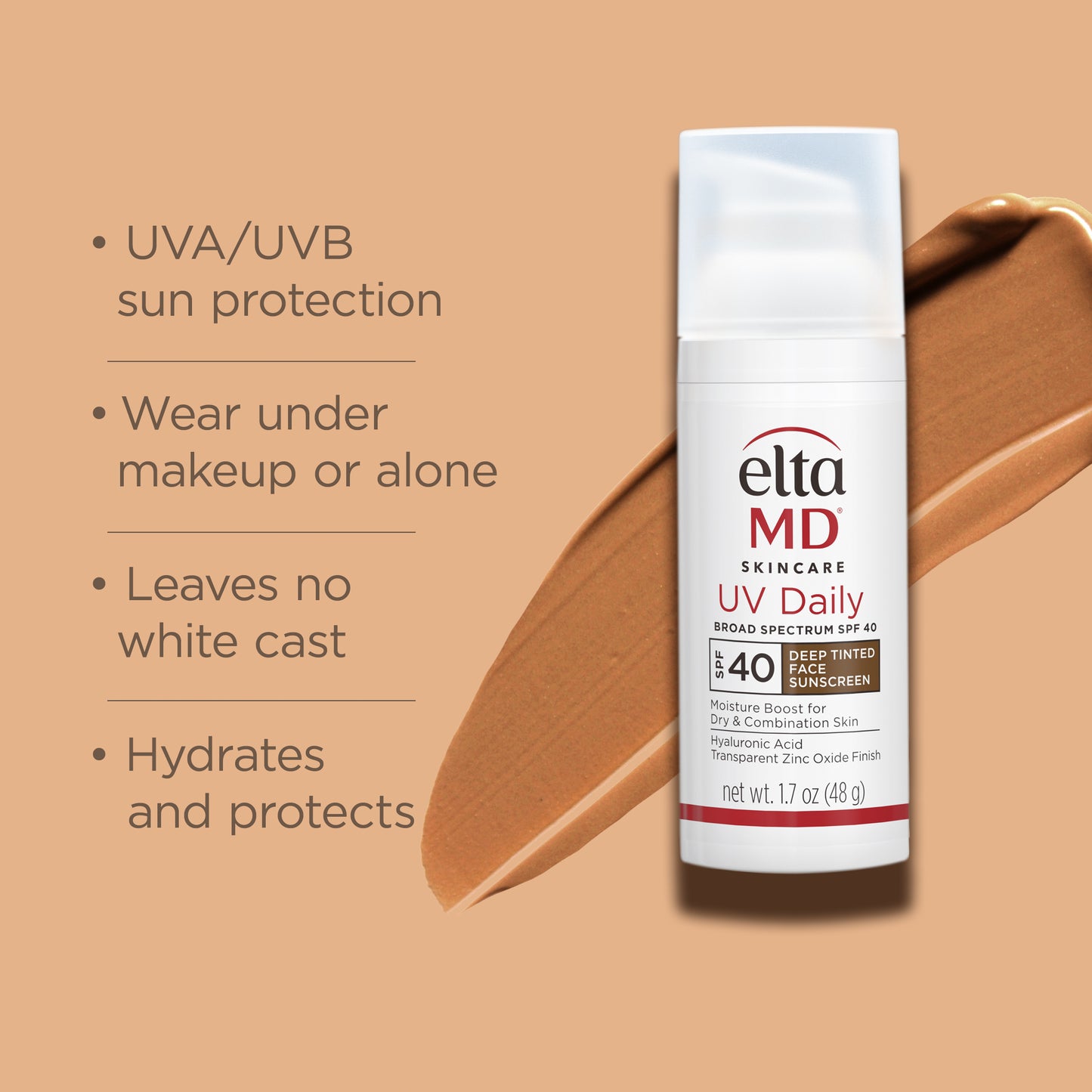 EltaMD® UV Daily Deep Tinted Broad-Spectrum SPF 40