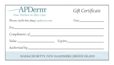 APDerm Gift Card – The Perfect Gift for Healthy, Beautiful Skin