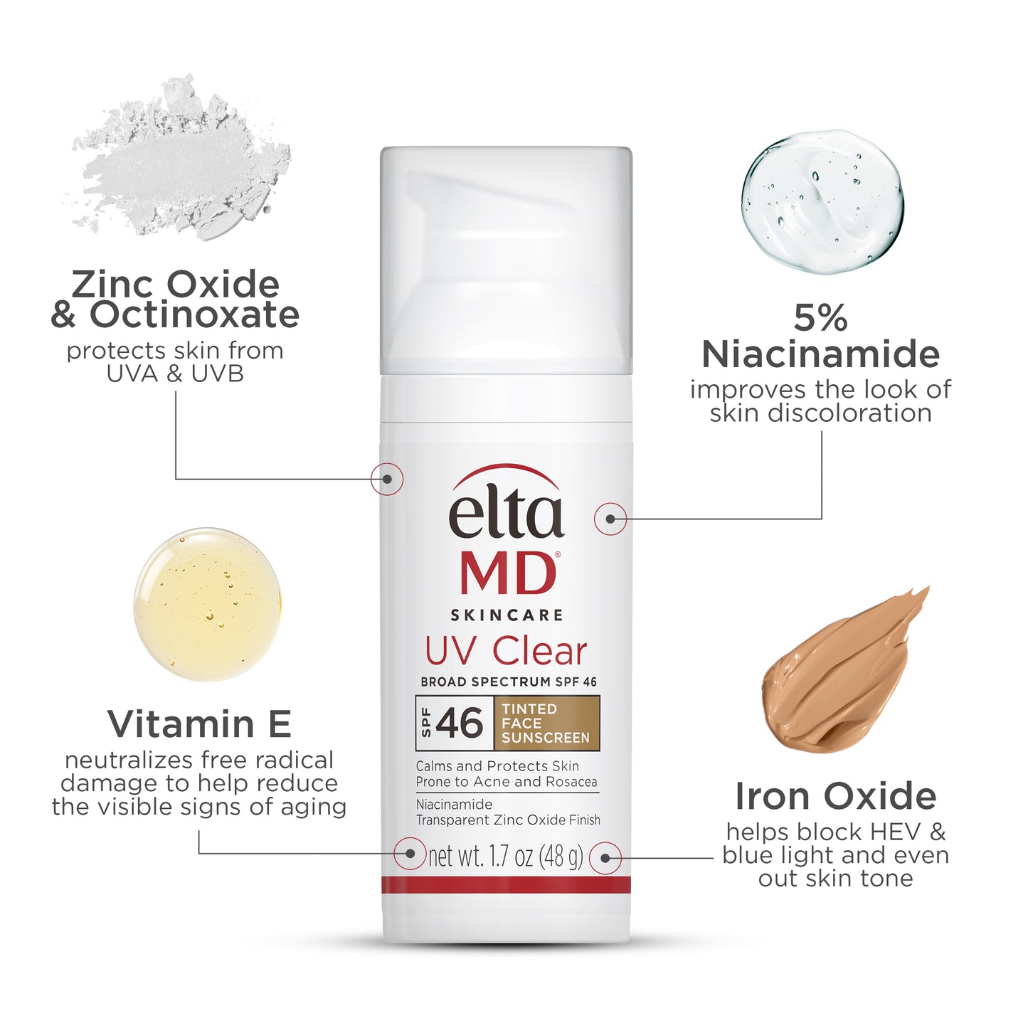 EltaMD® UV Clear Tinted Broad-Spectrum SPF 46